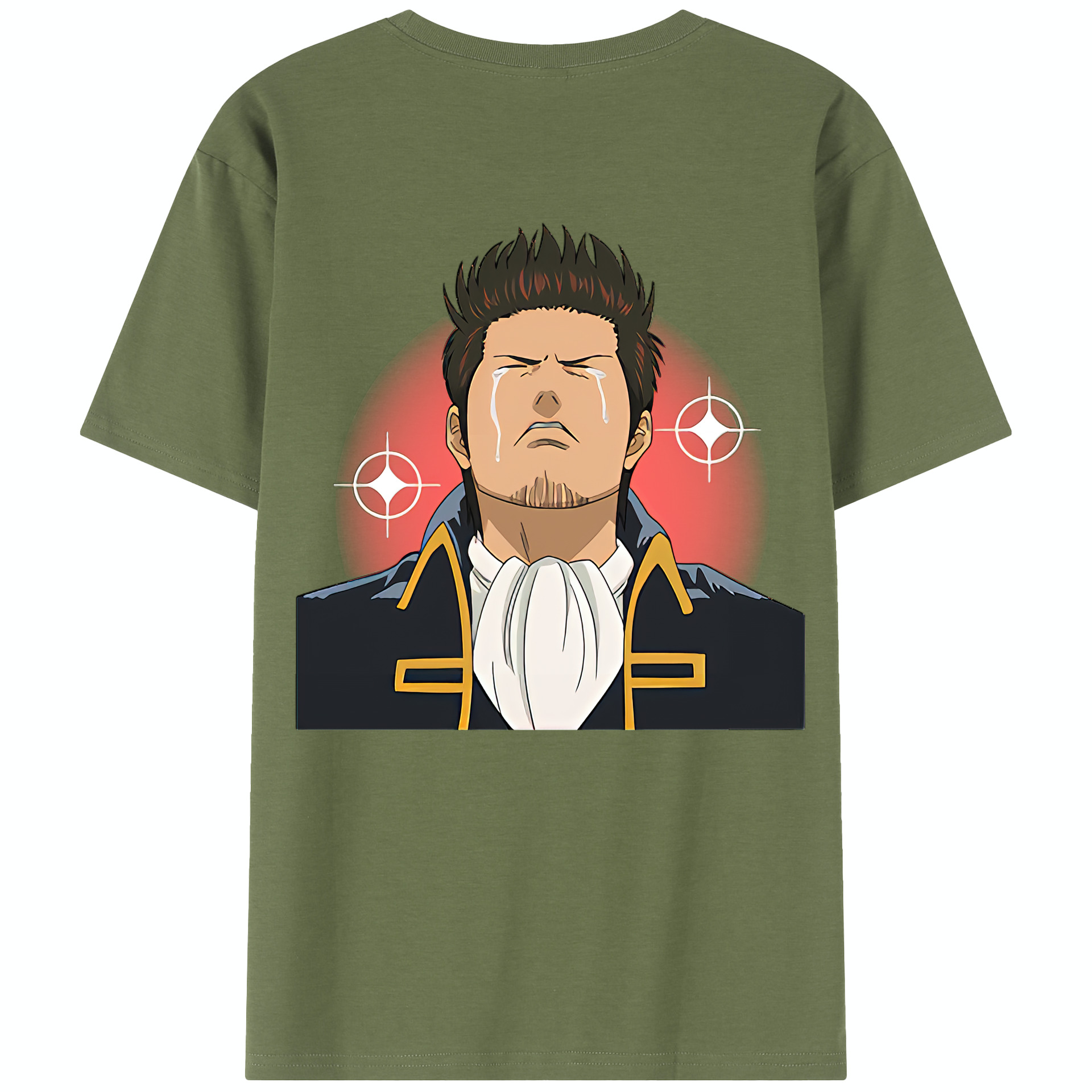 （画像用） ぎんたま 坂田銀時（さかたぎんとき） 神楽 志村新八（しむら しんぱち） GINTAMA Sakata Gintoki Kagura Shimura Shinpachi 綿100％半袖Tシャツ（背面プリント）
